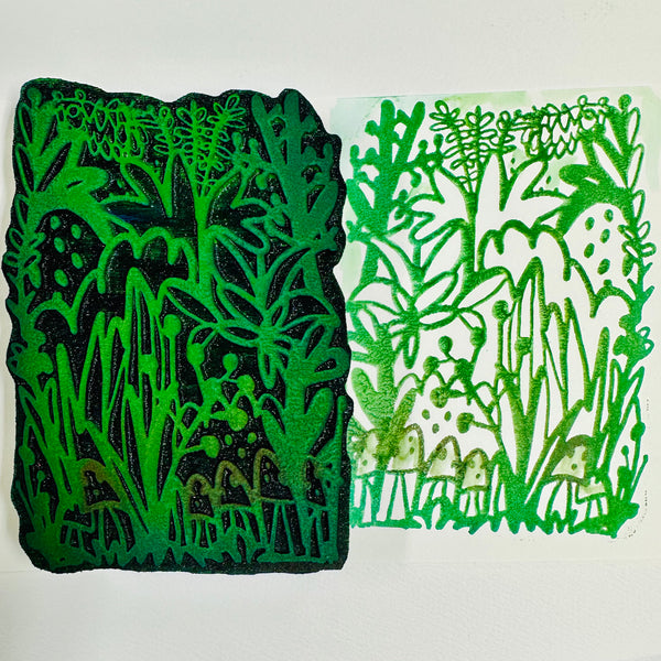Kae Pea | Lush Forest | Foam Stamp
