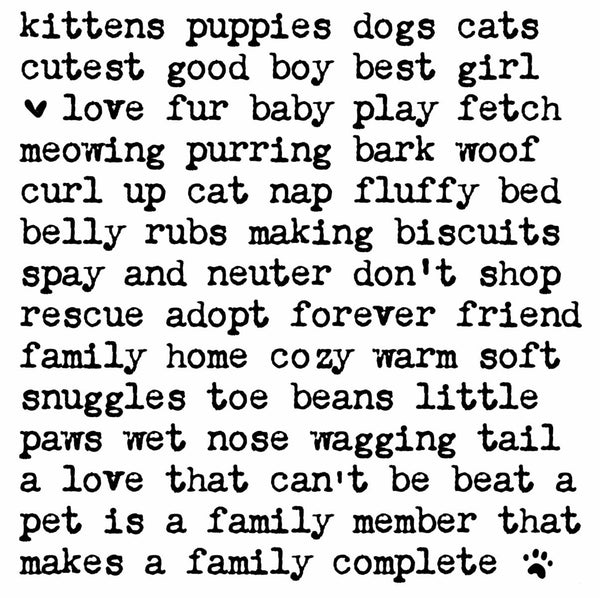 Kae Pea | Rescue Backgrounds | Foam Stamps - Set of 2