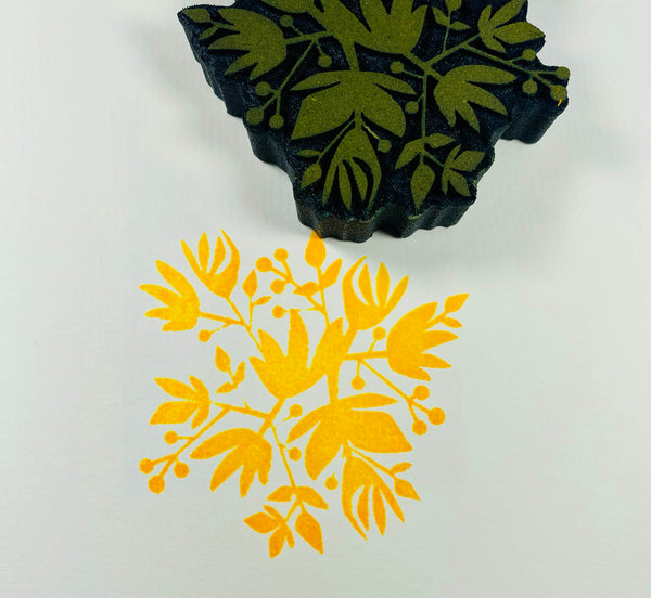 Balzer Designs | Flower Tangle | Foam Stamp