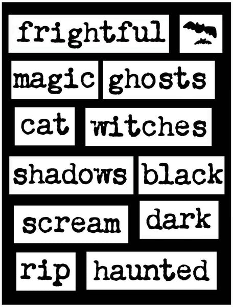 Kae Pea | ArtFoamies Poetry Halloween Set 2 - Set of 13