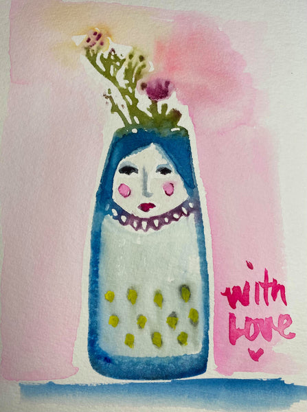 Kae Pea | Growing Wild | Foam Stamp