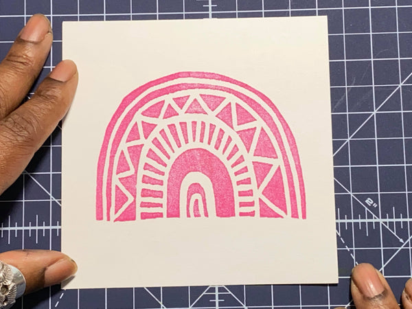 Sarah Matthews | Over the Rainbow | Foam Stamp