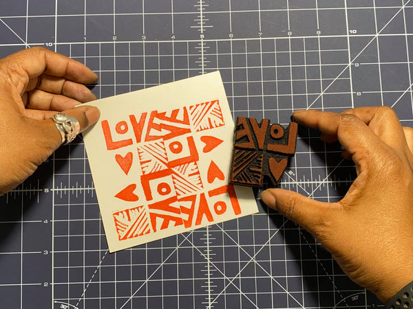 Sarah Matthews | Love | Foam Stamp
