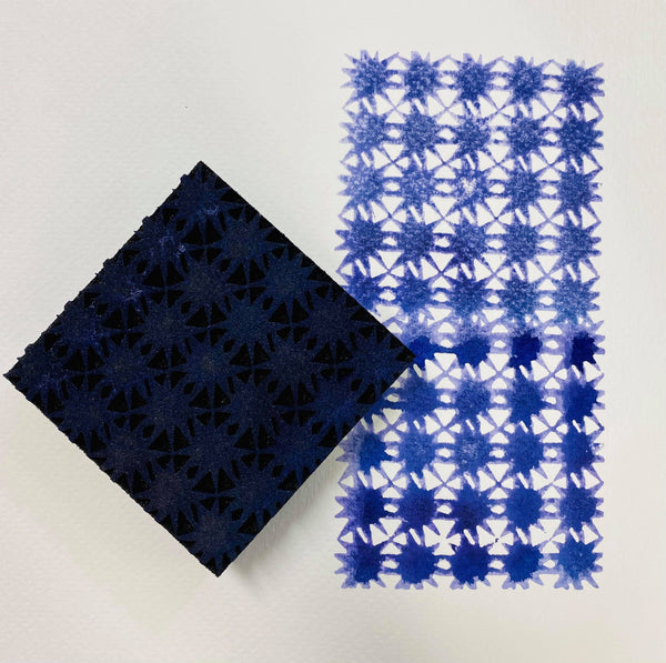 Sarah Matthews | Fireworks | Foam Stamp