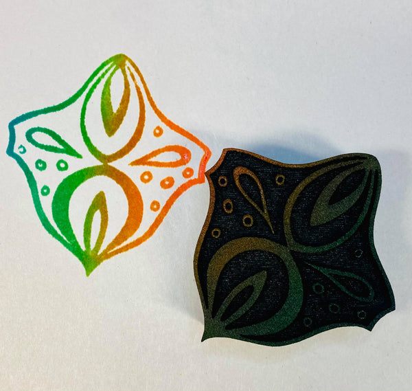 Marta Harvey | Flowers & Stars | Foam Stamp