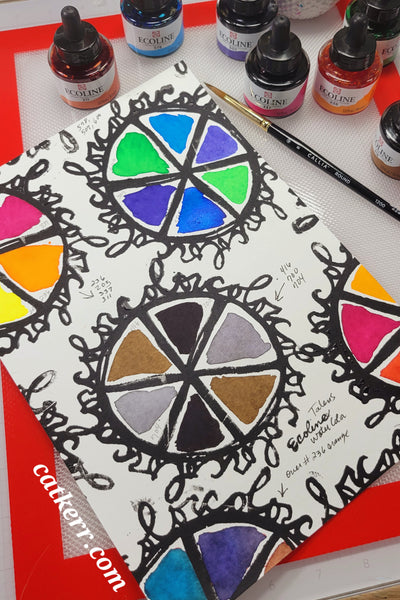Cat Kerr | Cat's Colorwheel | Foam Stamp