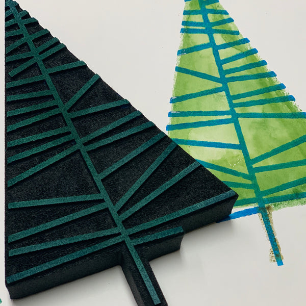 Balzer Designs | Holiday Tree | Foam Stamp