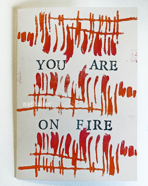 Nathalie Kalbach | Far Out | Foam Stamp