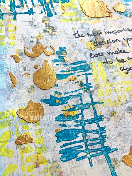 Nathalie Kalbach | Far Out | Foam Stamp
