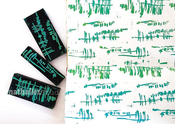 Nathalie Kalbach | Gnarly | Foam Stamp