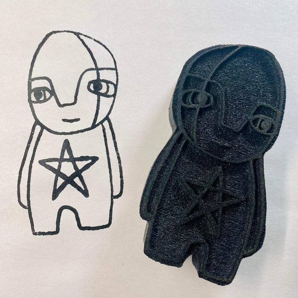 Kecia Deveney | Star Belly | Foam Stamp