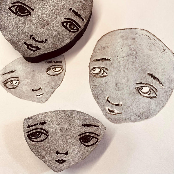 Sunny Carvalho | Two Heads are Better than One | Foam Stamps - Set of 2