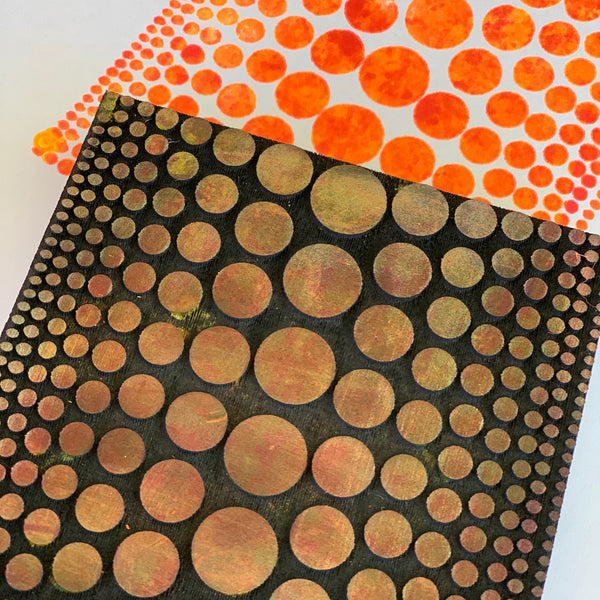 Balzer Designs | Gradient Polka Dot | Foam Stamp
