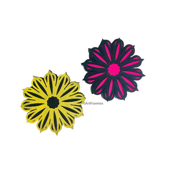 Sarah Matthews | Chicory Positive & Negative | Foam Stamps - Set of 2