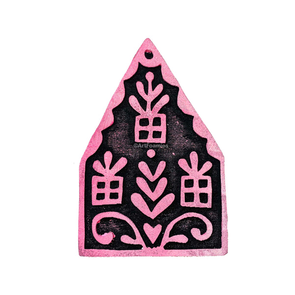 Jone Hallmark | Gingerbread House Kit | Foam Stamps - Set of 4