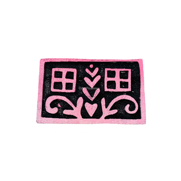 Jone Hallmark | Gingerbread House Kit | Foam Stamps - Set of 4