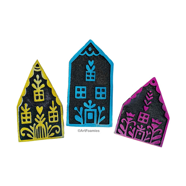 Jone Hallmark | Gingerbread Lane | Foam Stamps - Set of 3