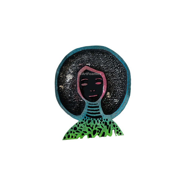 Kae Pea | Good Hair Day | Foam Stamp