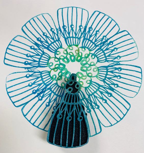 Kae Pea | Tassels | Foam Stamps - Set of 5