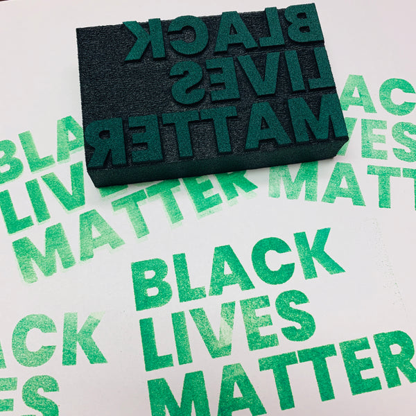 Sarah Matthews | Black Lives Matter | Foam Stamps - Set of 2