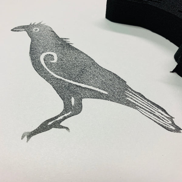 Emmie Roelofse | Crow | Foam Stamp