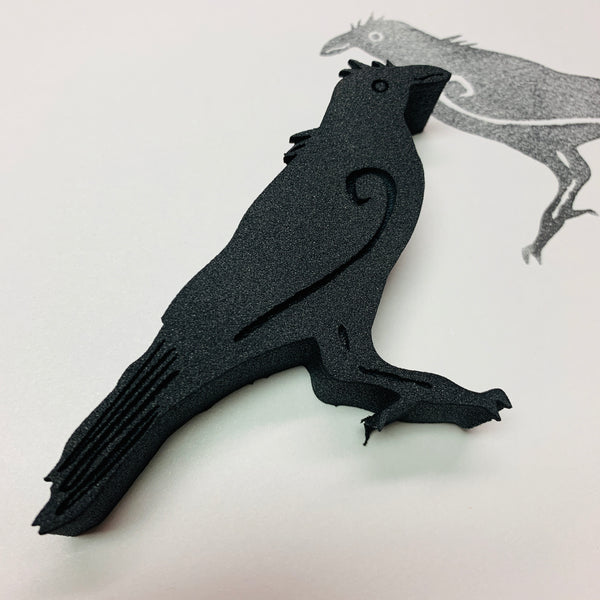 Emmie Roelofse | Crow | Foam Stamp
