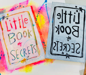 Kae Pea | Little Book of Secrets | Foam Stamp
