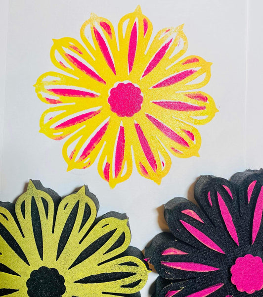 Sarah Matthews | Chicory Positive & Negative | Foam Stamps - Set of 2