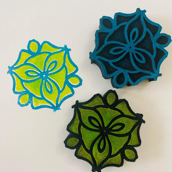 Marta Harvey | Trileaf | Foam Stamps - Set of 2