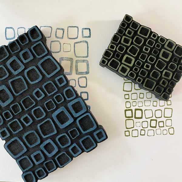 Donna Downey | Building Blocks | Foam Stamp