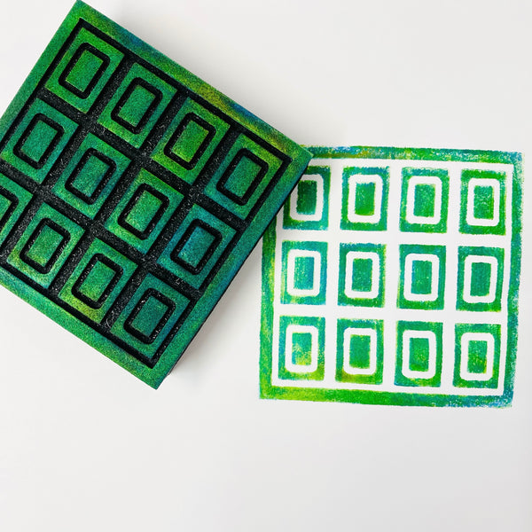 Emmie Roelofse | Squared | Foam Stamp