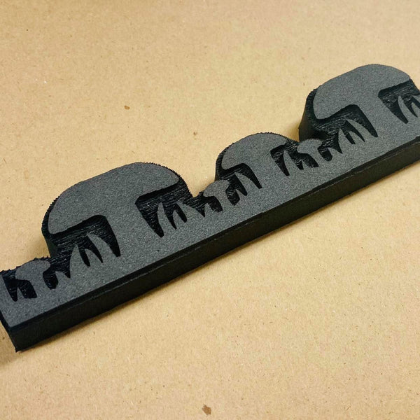 Jone Hallmark | Toadstool Border | Foam Stamp