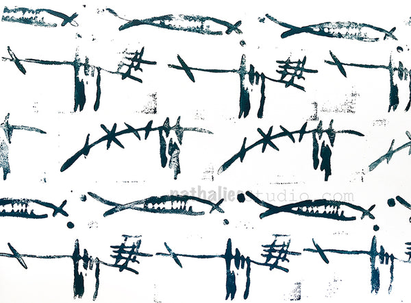 Nathalie Kalbach | Jazzed | Foam Stamp