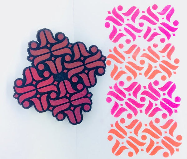 Nathalie Kalbach | Amsterdam | Foam Stamp