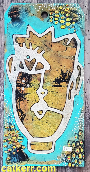 Cat Kerr | This Girl | Foam Stamp