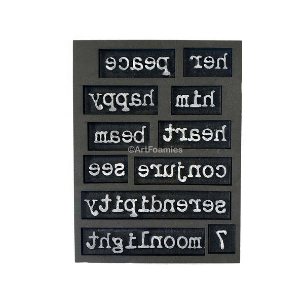 Kae Pea | ArtFoamies Poetry Set 7 - Set of 11