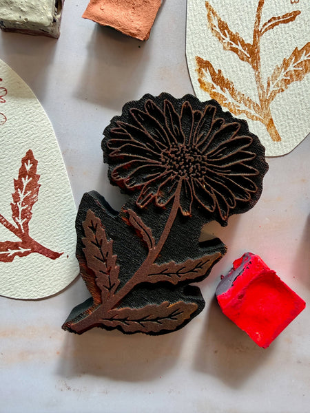 Art To Basic | The Florists Favorite Gerbera Daisy | Art Foam Stamp
