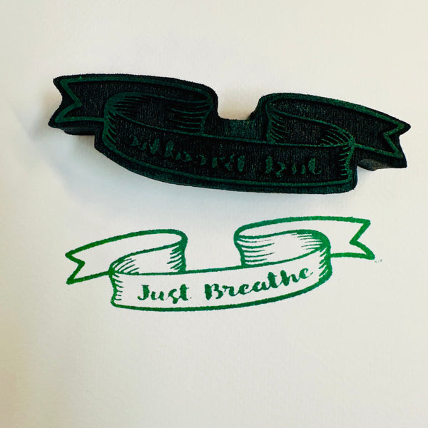 Dana & Jack Fulton | Just Breathe | Foam Stamp