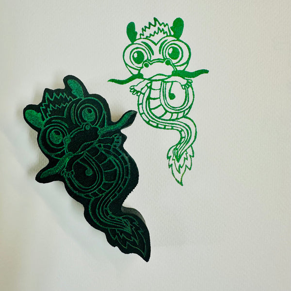 Jan Bryant | Dragon | Foam Stamp