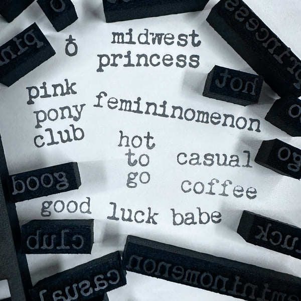 Maxi Moon | ArtFoamies Pop Culture Poetry: Midwest Princess Edition 1 - Set of 15