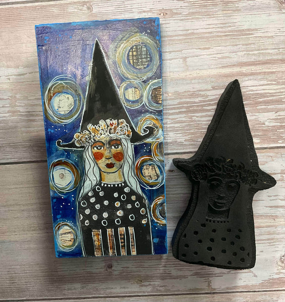 Wendy Aspinall | Witch | Foam Stamp