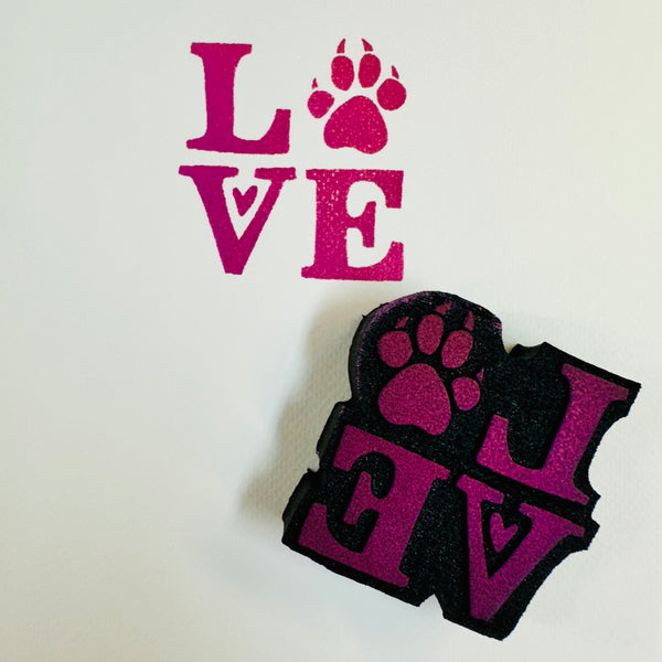 Linda Phinney | LOVE | Foam Stamp
