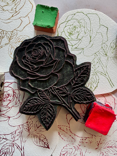 Art To Basic | The Florists Favorite Rose | Art Foam Stamp