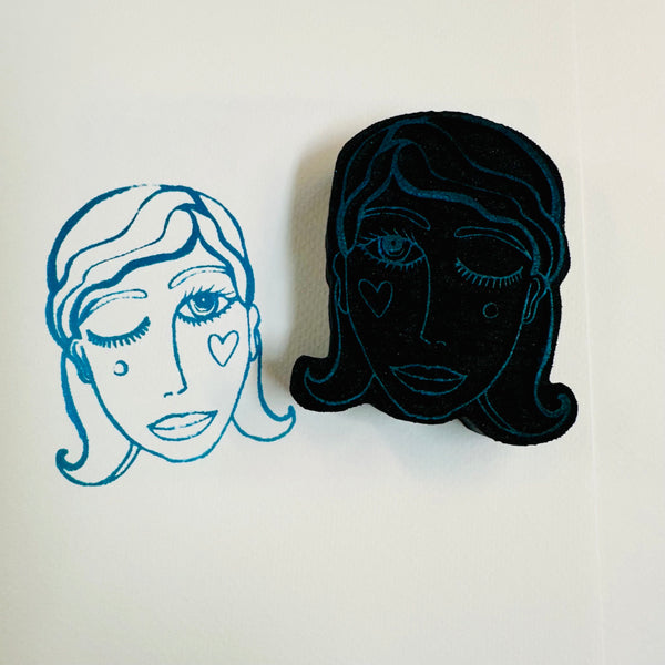 Jenny Maroney | Girl | Foam Stamp