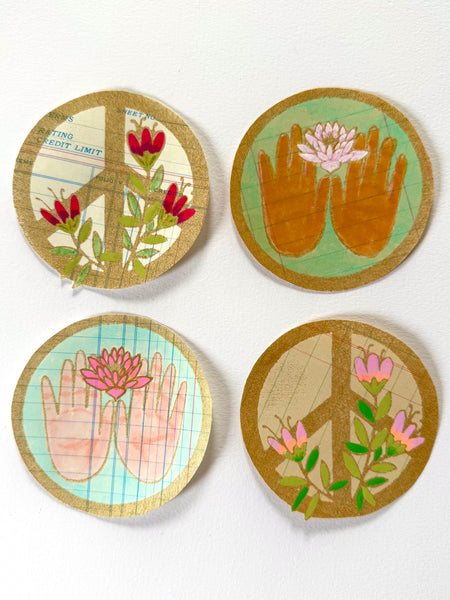 Sarah Gardner for Fodder School | Protect Your Peace | Foam Stamps - Set of 2