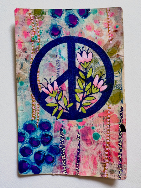 Sarah Gardner for Fodder School | Protect Your Peace | Foam Stamps - Set of 2
