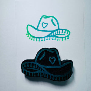 Maxi Moon | Cowgirl Hat | Foam Stamp