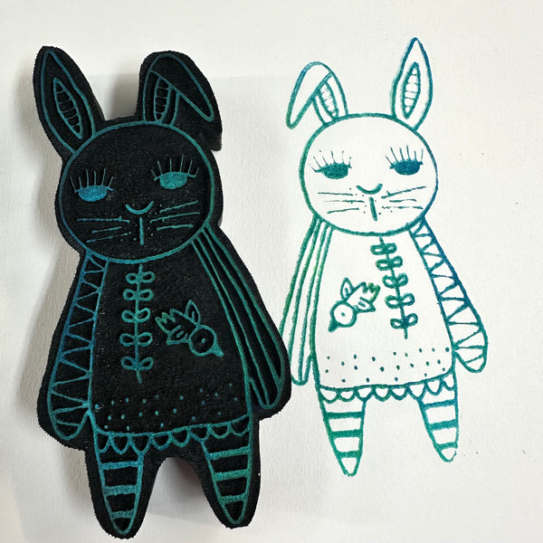 Kecia Deveney | Easter Bunny | Foam Stamp