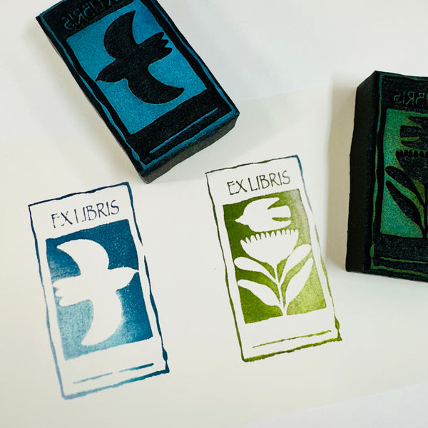 Danita Art | Ex Libris Bookplates | Foam Stamps - Set of 2