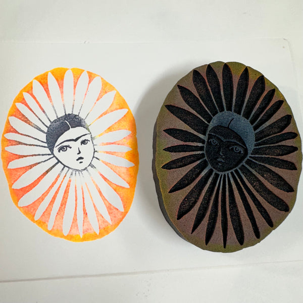 Danita Art | Frida Flower | Foam Stamp